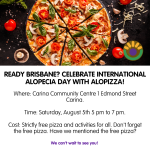 Alopizza in Brisbane: Celebrating IAD.
